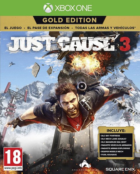 XBOXONE JUST CAUSE 3 GOLD EDITION